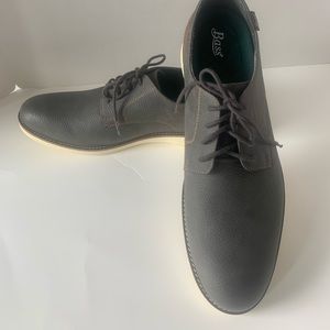 GH BASS & CO MENS SHOES  GRAY SIZE 13